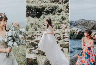 [伊頓自助婚紗]山海間的浪漫旅拍 ，個人婚紗寫真，用照片記錄自己最美的一刻。
