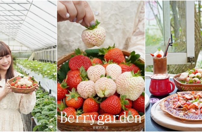台北內湖│莓圃休閒農園，可以採草莓的森林系餐廳，免預約免門票，冬季最浪漫行程。